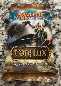 Magic the Gathering Conflux Factory Sealed Booster Pack - - Image 1