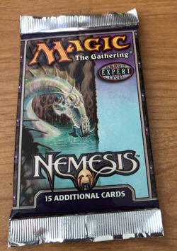 MtG Nemesis Booster Pack Factory Sealed - Image 1