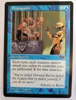 Magic the Gathering - 4x Propaganda Tempest - Image 1