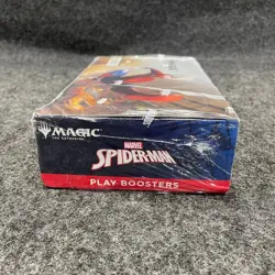 Magic: The Gathering-Marvel's Spider-Man Play Booster Box, Sealed Box is Worn - Image 3
