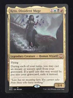 1x MTG Kess, Dissident Mage - Commander: Streets of New Capenna (NCC) #344 - Image 1