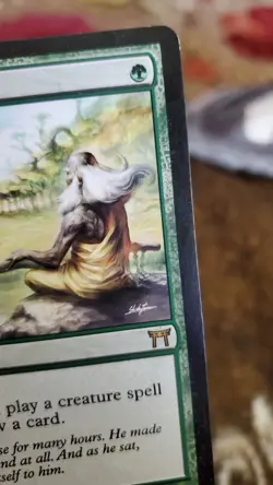 Magic the Gathering MTG Glimpse of Nature (210) Champions of Kamigawa NM - Image 2