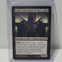 Kalitas, Bloodchief of Ghet MP Zendikar 99/249 MTG Regular - Image 1