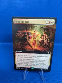 MTG Take the Bait Extended Art Commander 353 Murders At Karlov Manor Magic - Image 1