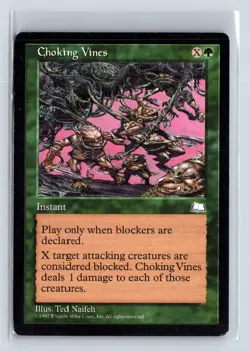 (4x) CHOKING VINES - MTG Magic the Gathering Card - Weatherlight - Common - Image 1