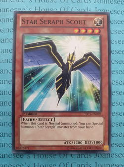 JOTL-EN009 Star Seraph Scout Yu-Gi-Oh Card 1st Edition New - Image 1