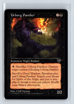 (3x) URBORG PANTHER - MTG Magic the Gathering Card - Mirage - Common - Image 1
