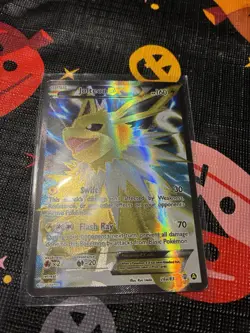 Pokemon TCG Jolteon-EX Promo Card 28a/83 Holo Full Art - Image 1