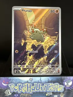Pokemon Card Phanpy 205/191 Illustration Rare Surging Sparks Near Mint - Image 1