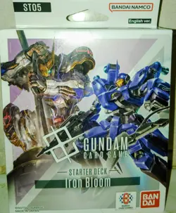 Gundam Card Game - Iron Bloom Starter Deck ST05 ST-05 - Brand New, Sealed - Image 1
