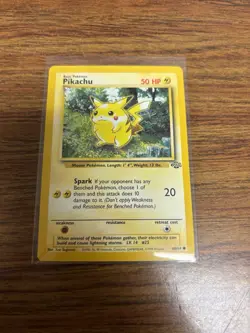 Pokemon Pikachu TCG Base Jungle Card 60/64 Regular Common - Image 1