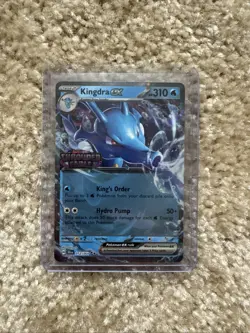 Pokemon TCG Shrouded Fable Kingdra Card 012/064 EX - STAMPED PROMO - Image 3