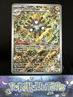 Pokemon Card Magneton SVP 159 Black Star Promo Surging Sparks NM - Image 1