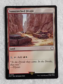 MTG Sunscorched Divide #153 Universes Beyond: Fallout Magic Card Rare NM - Image 2