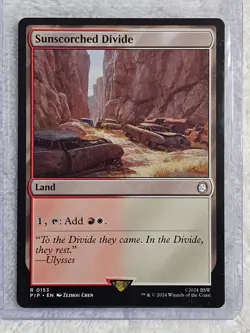 MTG Sunscorched Divide #153 Universes Beyond: Fallout Magic Card Rare NM - Image 5