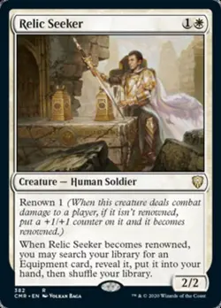 Relic Seeker - Light Play MTG Commander 2020 Commander Legends - Image 1