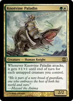 Knotvine Paladin - Light Play MTG Alara Reborn - Image 1