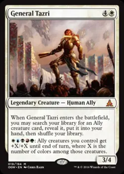 General Tazri - Light Play MTG Oath of the Gatewatch - Image 1