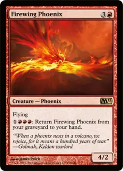 Firewing Phoenix - Light Play MTG Magic 2013 Core Set - Image 1