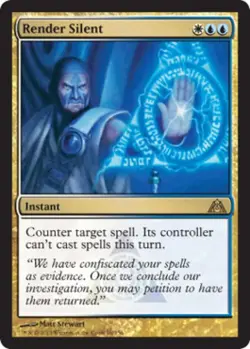 Render Silent - Light Play MTG Dragon's Maze - Image 1