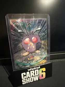 Holo Topps Pokemon 48 Venonat Black Label NM - Image 1