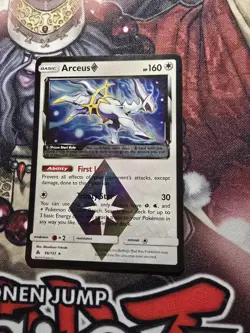 Arceus Prism Star 96/131 Pokemon Forbidden Light HP - Image 1