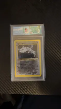 2000 Pokemon Neo Genesis Steelix 15/111 1st Ed Holo TSG 10 - Image 1