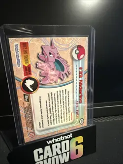 Holo Topps Pokemon 33 Nidorino Black Label NM - Image 2