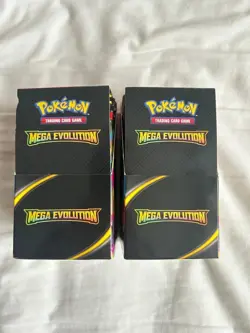 X2! Pokemon TCG Mega Evolution Half Booster Boxes UNSEALED (36 sealed packs) - Image 1