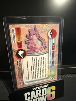 Chrome Topps Pokemon 33 Nidorino NM - Image 2