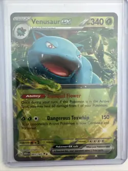 Pokemon 151 English Holo Ex Lot (Venusaur 003, Charizard 006, And Blastoise 009) - Image 2