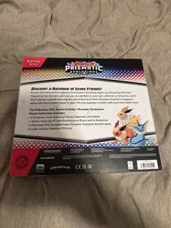 Pokemon Prismatic Evolutions Poster Collection NEW/Factory Sealed - Image 2