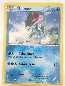 Pokemon-Suicune-30/30 2016 XY Trainer Kit-Holo Promo - Image 1