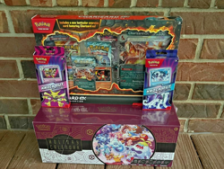 NEW-Pokemon TCG Holiday Calendar 2025/Charizard ex Box/2 Knockout Boxes - Image 1