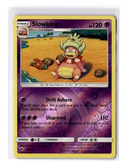 Slowking - 48/147 Sun & Moon Burning Shadows Reverse Holo Rare - LP - POKEMON - Image 1
