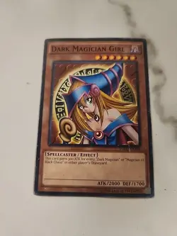 Yugioh! MP Dark Magician Girl - YGLD-ENA04 - Common - Unlimited Edition HP - Image 1
