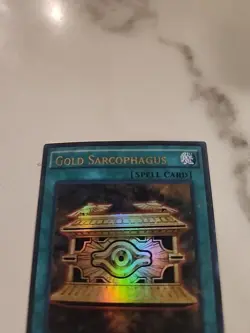 Yugioh Gold Sarcophagus YGLD-ENC26 Ultra Rare HP - Image 2