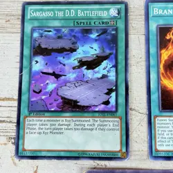 1996 Lot Of 5 Yugioh (3) 1st Edition Spell Card Branded White, Sargasso, Dragon - Image 2