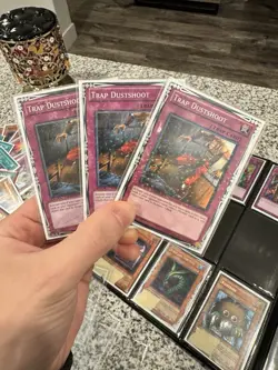 Trap Dustshoot - DT04-EN098 - NM - Duel Terminal Parallel Rare - Yugioh - X3 - Image 1