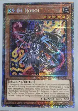 Starlight K9-04 Noroi DOOD-EN025 - Yugioh 1st Edition *Mint* Starlight Rare - Image 1