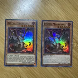 Yugioh! Bystial Magnamhut x2 DABL-EN006 Super Rare 1st Edition NM - Image 1