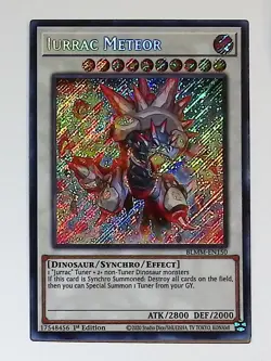 Jurrac Meteor (Alternate Artwork) - BLMM-EN150 Secret Rare - 1st Edition Yugioh - Image 1
