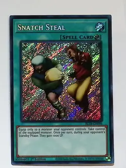 Snatch Steal - BLTR-EN096 - Secret Rare - 1st Edition - Yugioh - Image 1