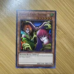 Yugioh! Harpie Lady Sisters MRD-EN009 Super Rare Unlimited NM - Image 1
