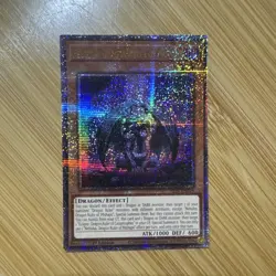 Yugioh Nebulus, Dragon Ruler of Mishaps ALIN-EN019 Quarter Century Secret 1st NM - Image 1