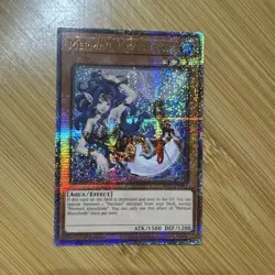 Yugioh! Mermail Abysslinde RA04-EN011 Quarter Century Secret Rare 1st Edition NM - Image 1
