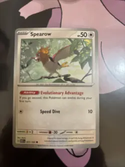 Pokemon TCG Spearow Scarlet & Violet-151 021/165 Regular Common - Image 1