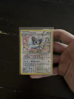 Cinccino RC19/RC25 Holo Foil Pokemon Card Radiant Collection Legendary Treasures - Image 3
