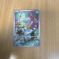Pokemon TCG Minccino 182/162 Temporal Forces Illustration Rare - Image 1
