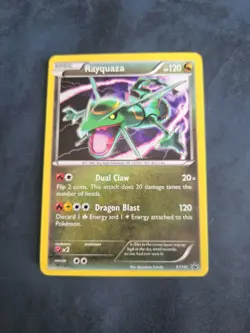 Pokemon TCG Rayquaza XY141 Blackstar Promo EXC - Image 1